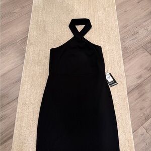 Express Black Strapless Dress 10